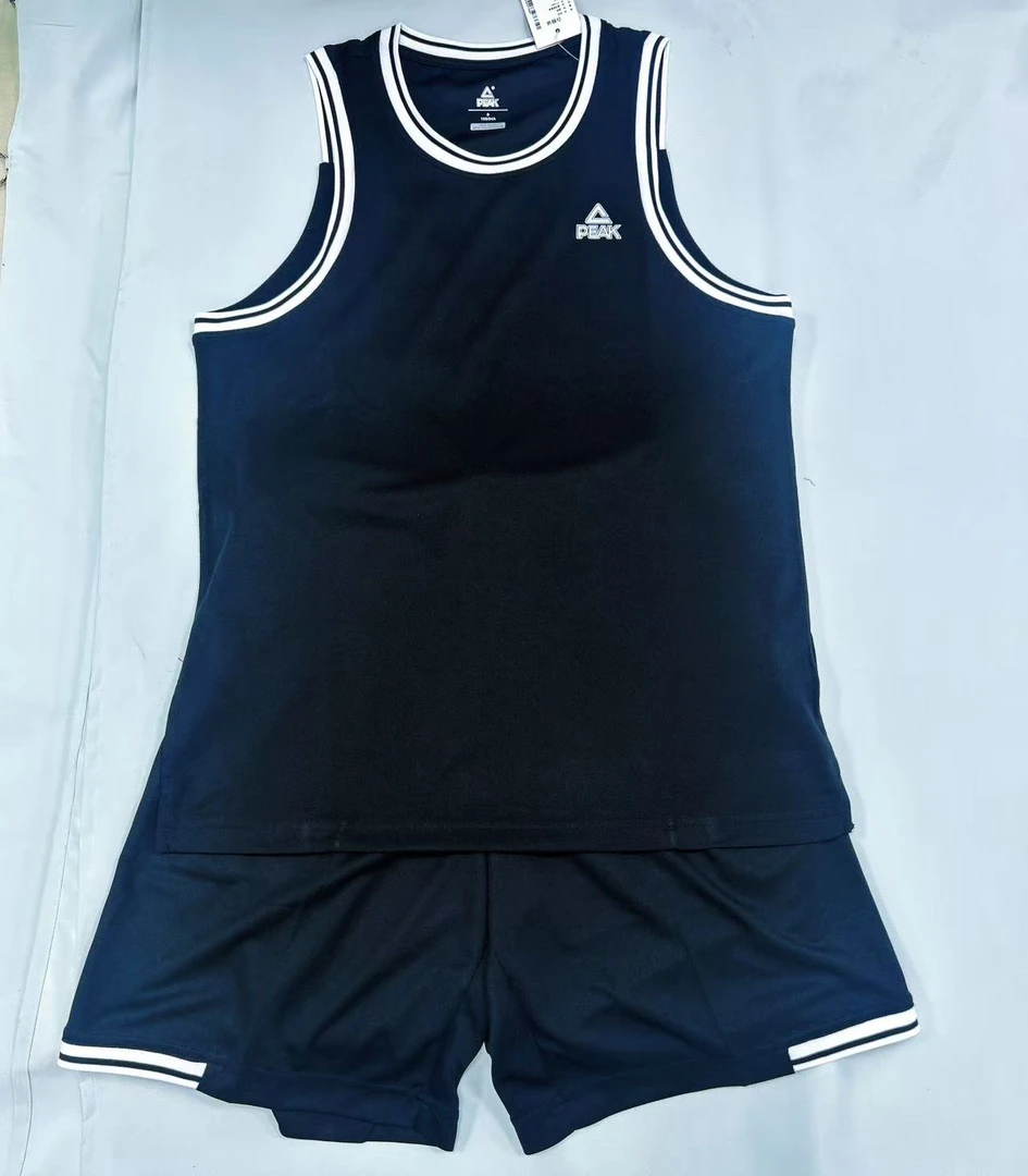 匹克夏季情侣款篮球服套装男大码休闲运动跑步短裤短袖T恤F710001