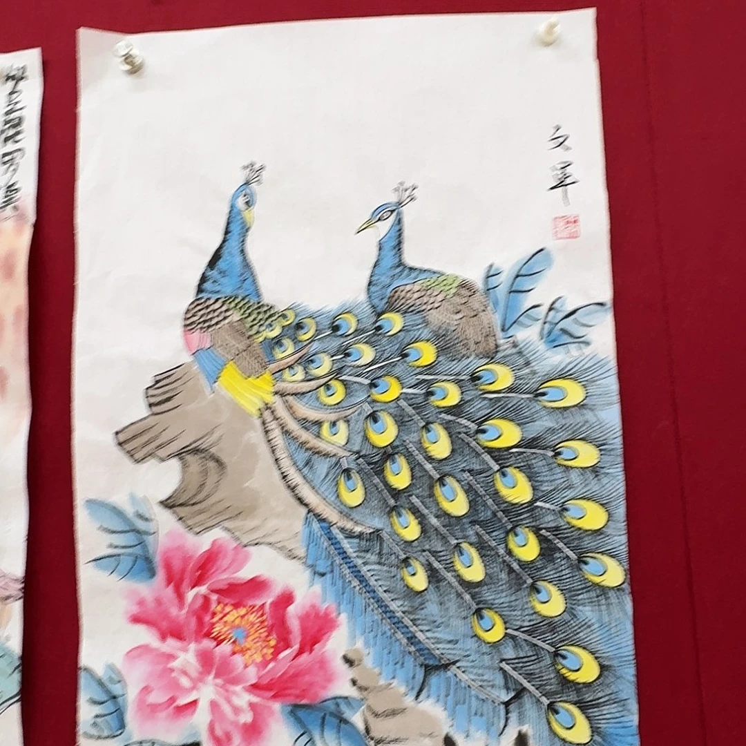 国画四尺三开哈哈哈哈