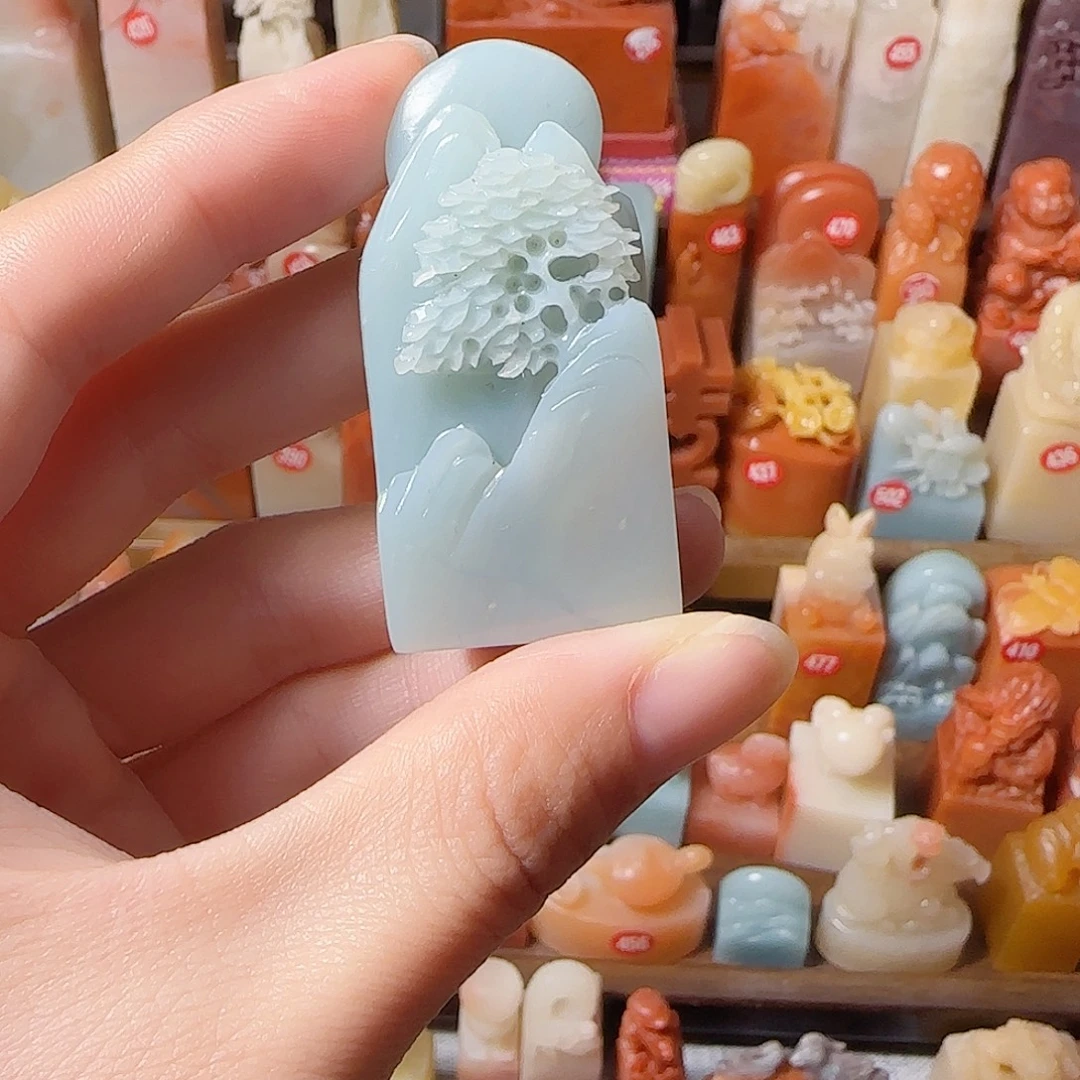 T***L印石昌化石篆刻作品