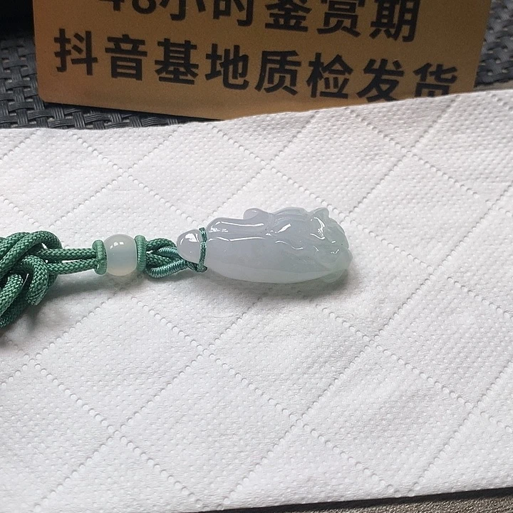 颈饰未镶嵌翡翠百财