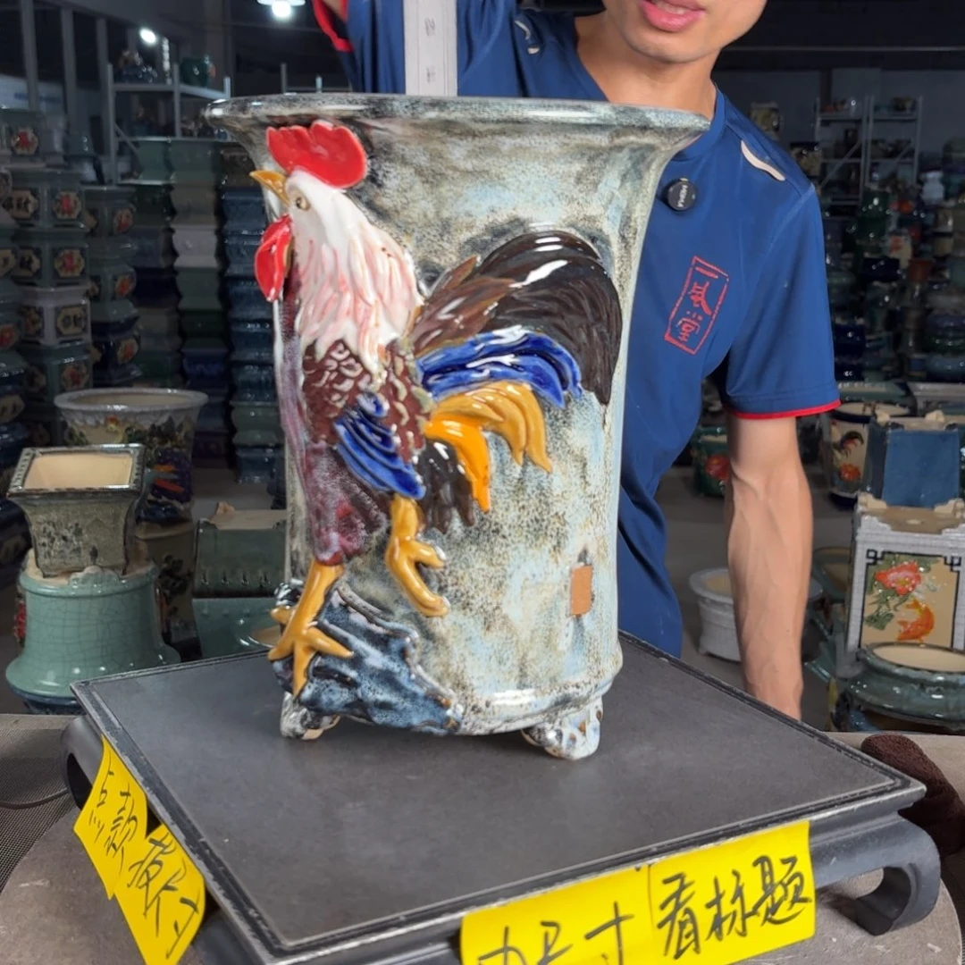 一风堂石湾花盆 内18*26