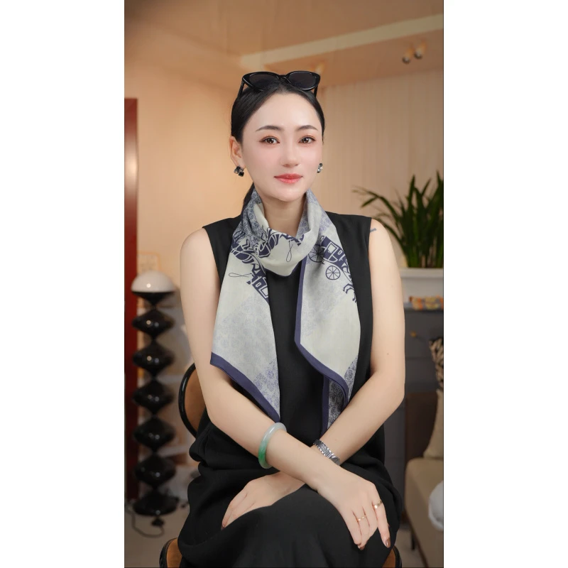 P13【兰心】新款棉质125*33左右精致小飘带