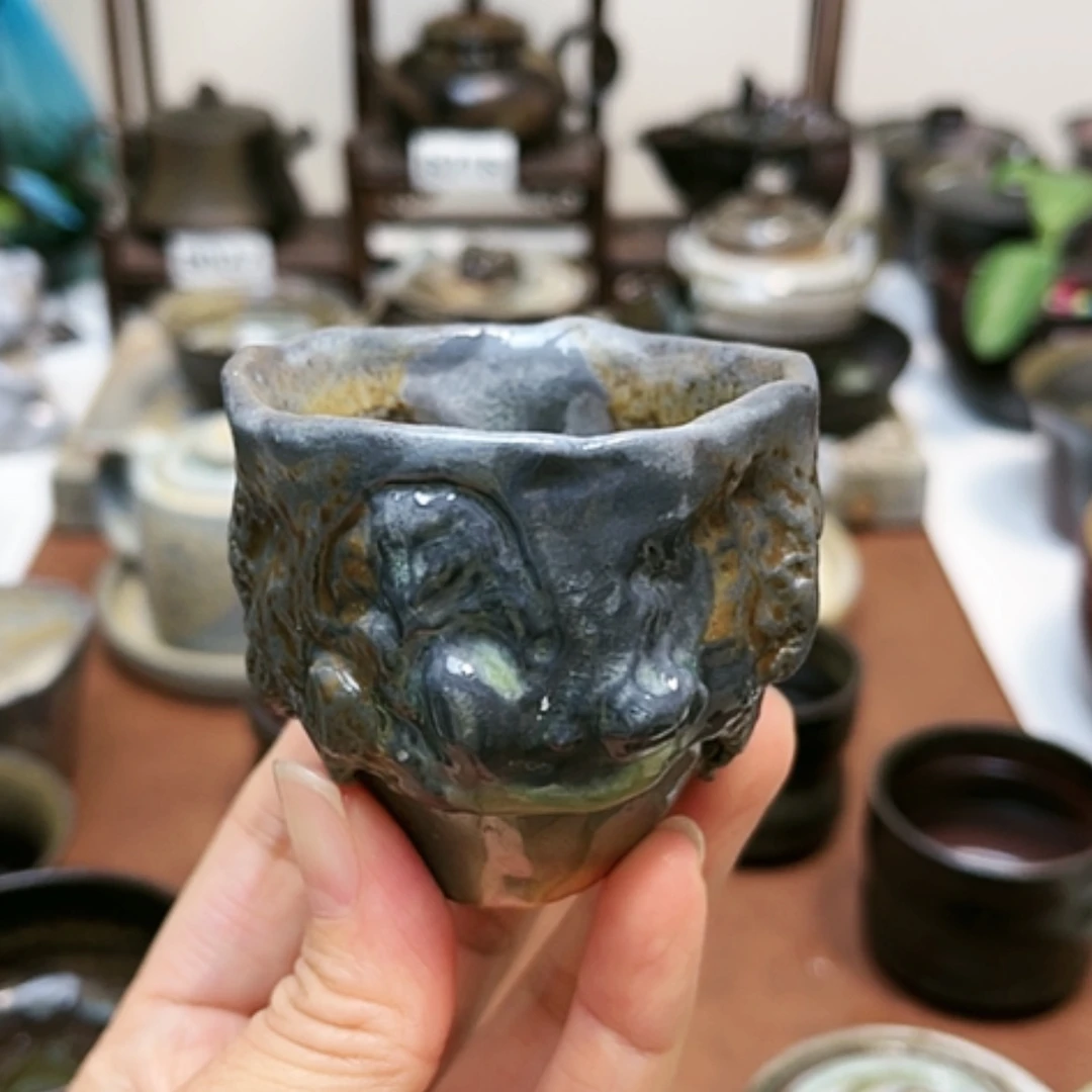 【闪购商品】三***头景德柴烧茶具-纯手工茶具