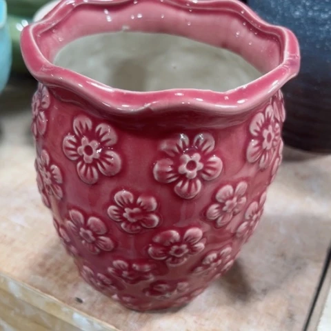 陶瓷新年快乐都是福利盆各位姐姐