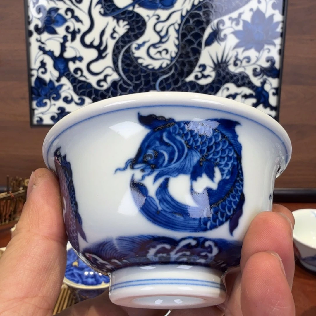 陶瓷现代景德镇全手工全手绘茶器