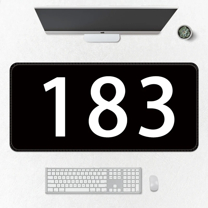 北游专属【183号】动漫鼠标垫超大号办公电脑桌垫游戏电竞加厚锁边