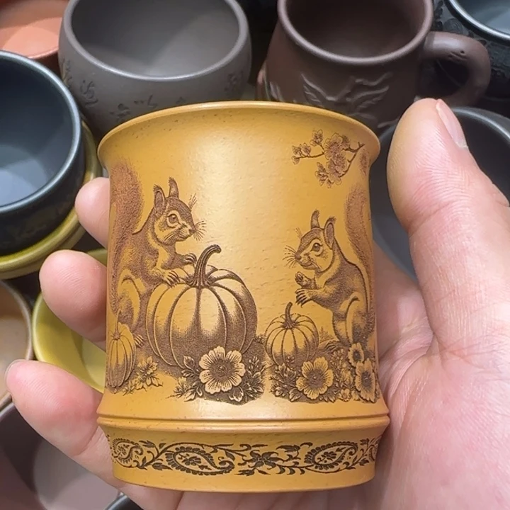 茶杯紫砂全手工制作工艺
