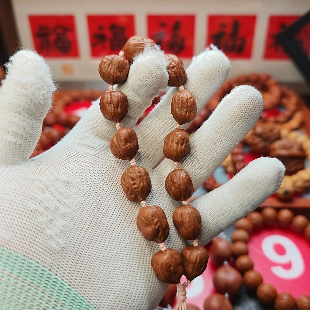 猛***搭手串文玩核桃花生米异形手串