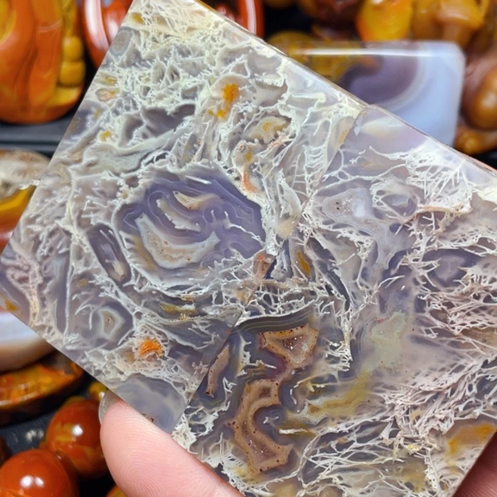 泡***王未镶嵌颈饰玛瑙/玉髓