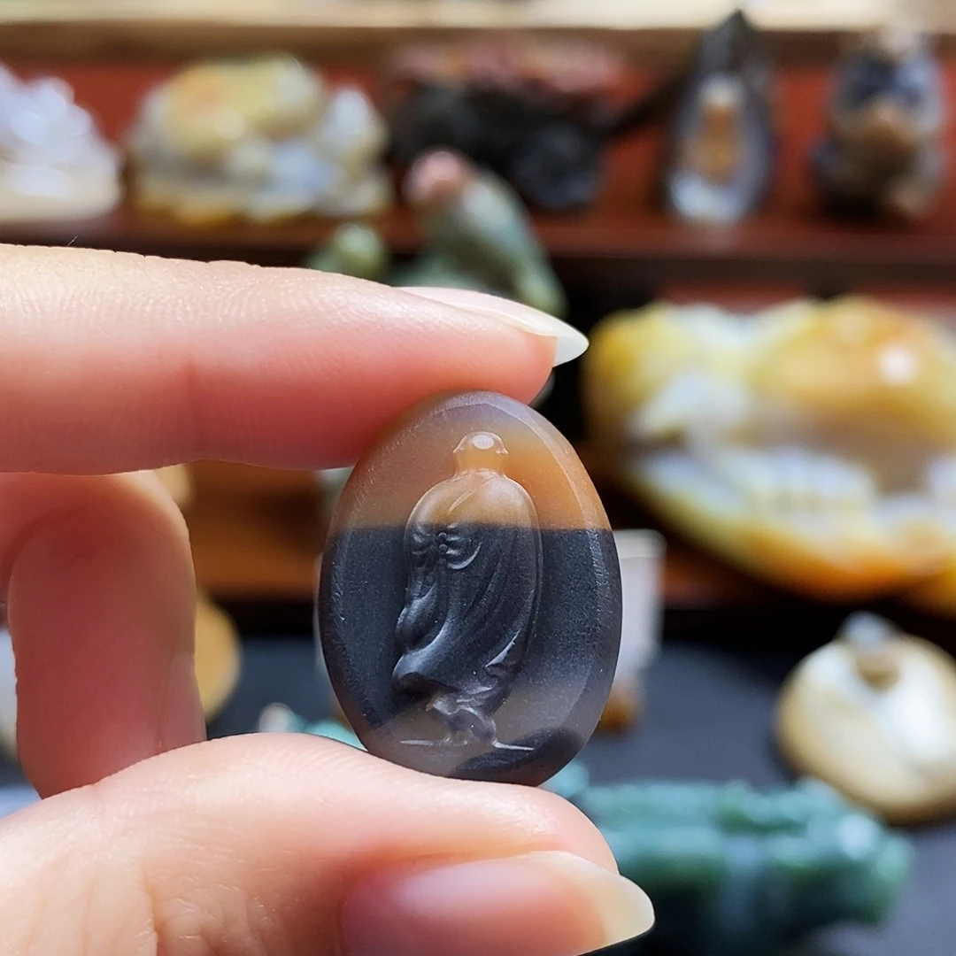 玛瑙/玉髓未镶嵌颈饰