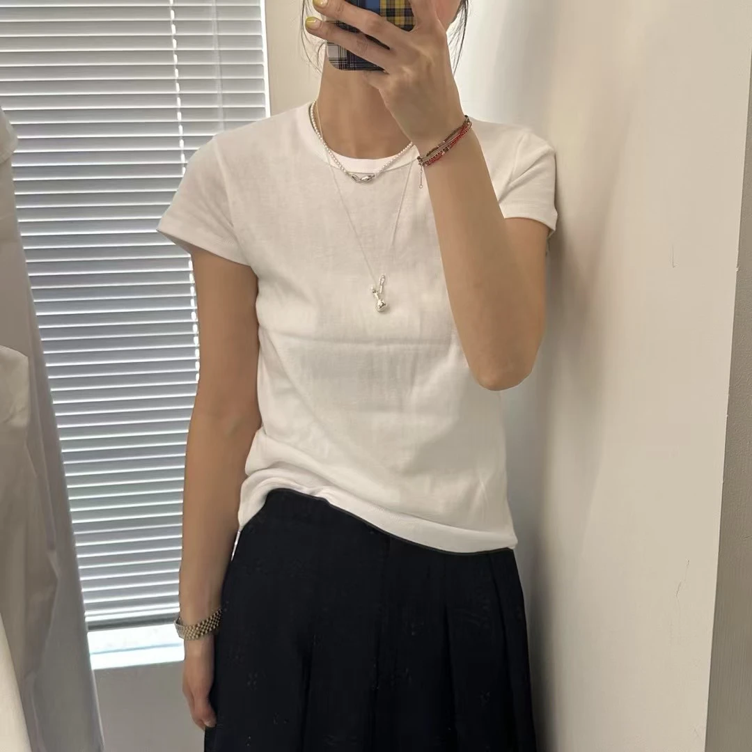 韩国通勤短袖 白色 no退换