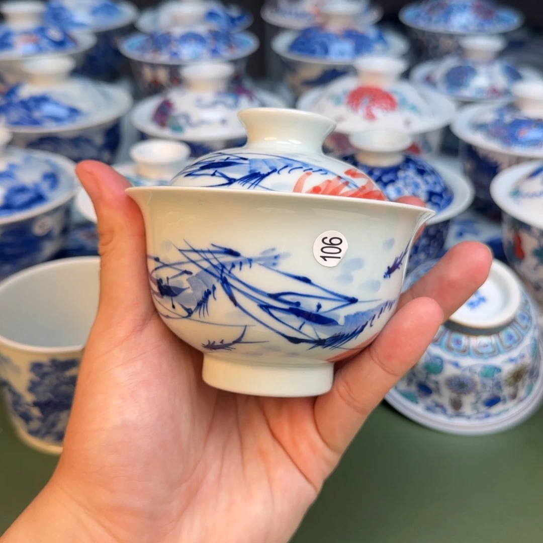 彦祖纯手工手绘茶具106