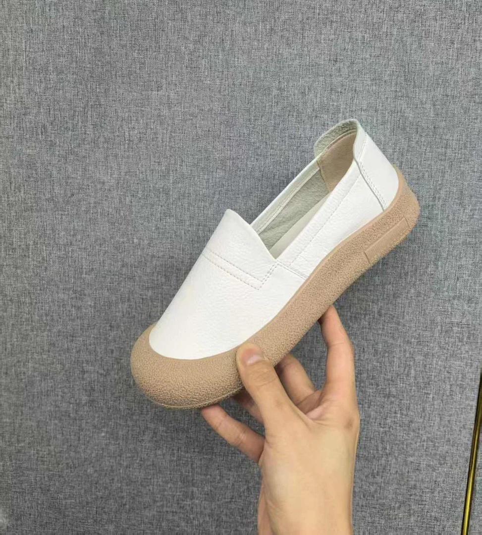 【A断码清货】101-907舒适百搭软底休闲单鞋手工鞋9928/8812
