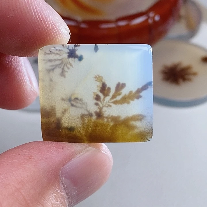 未镶嵌奇石玛瑙/玉髓股*基