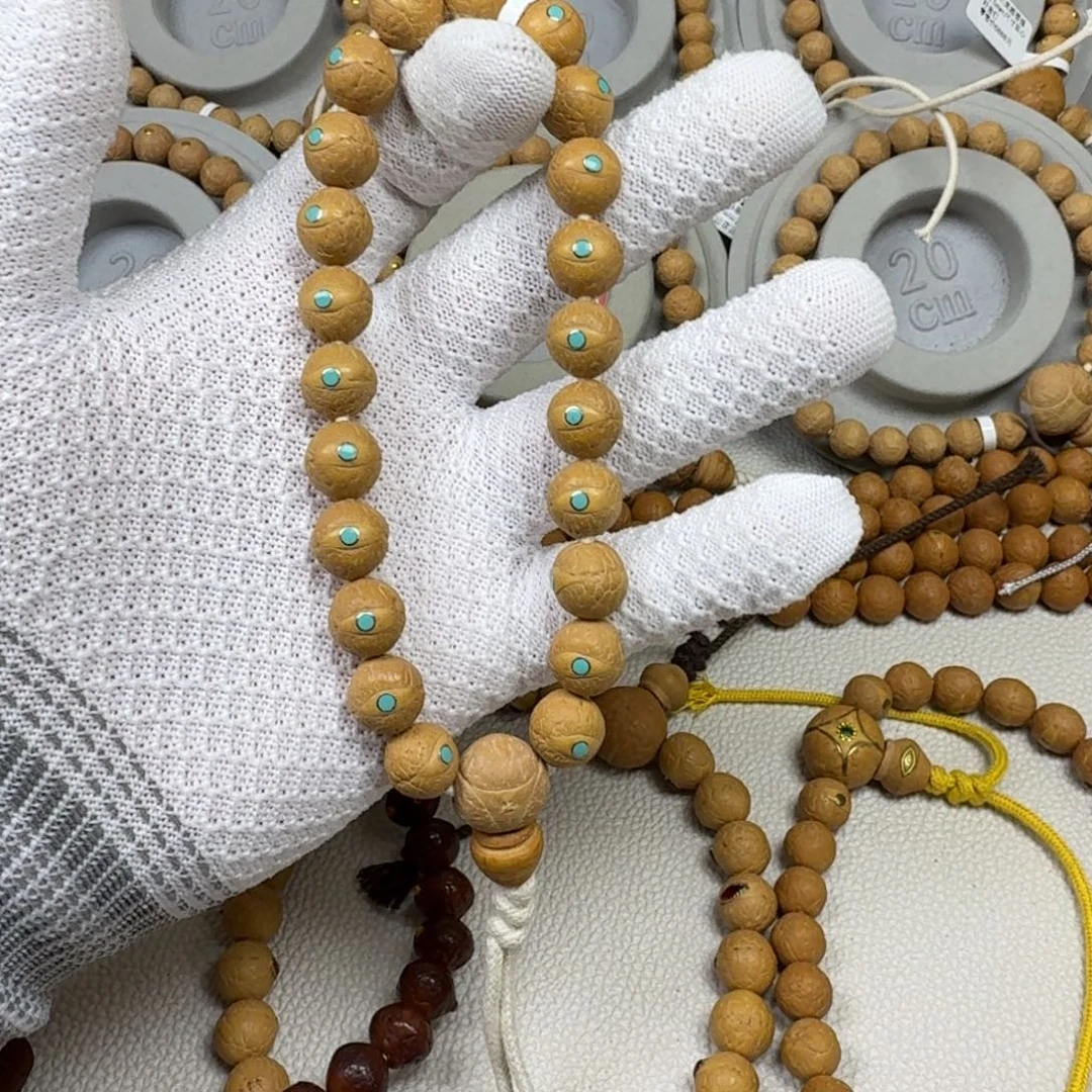 凤眼菩提吊坠11.5mm凤眼手串蓝钉