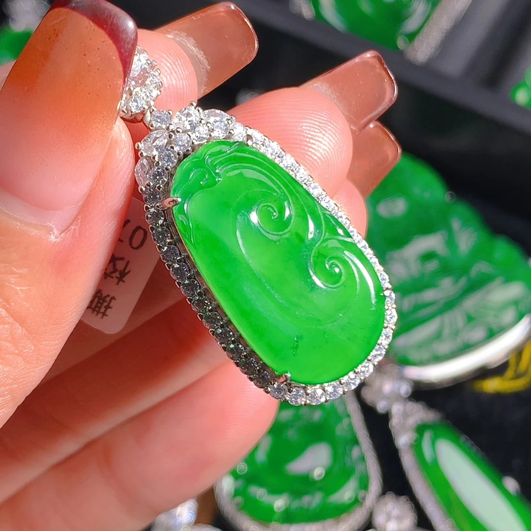 翡翠吊坠(不含链)未镶嵌