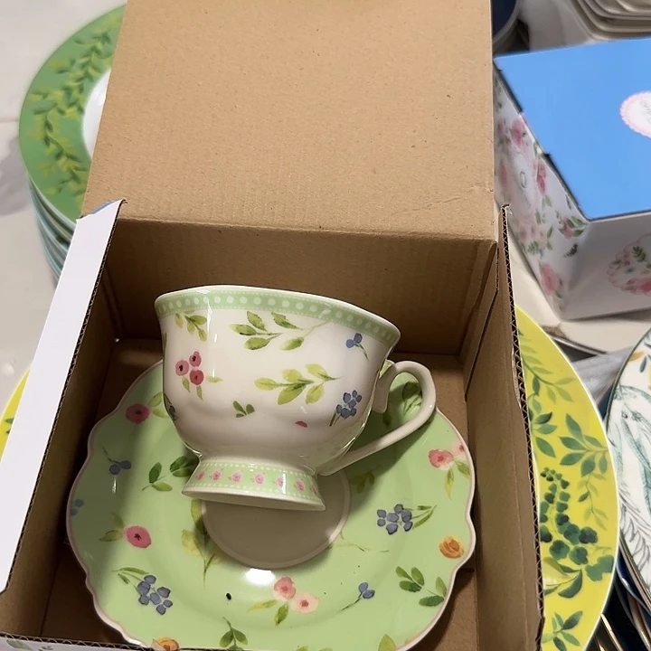 瓷礼盒咖啡杯30米一套