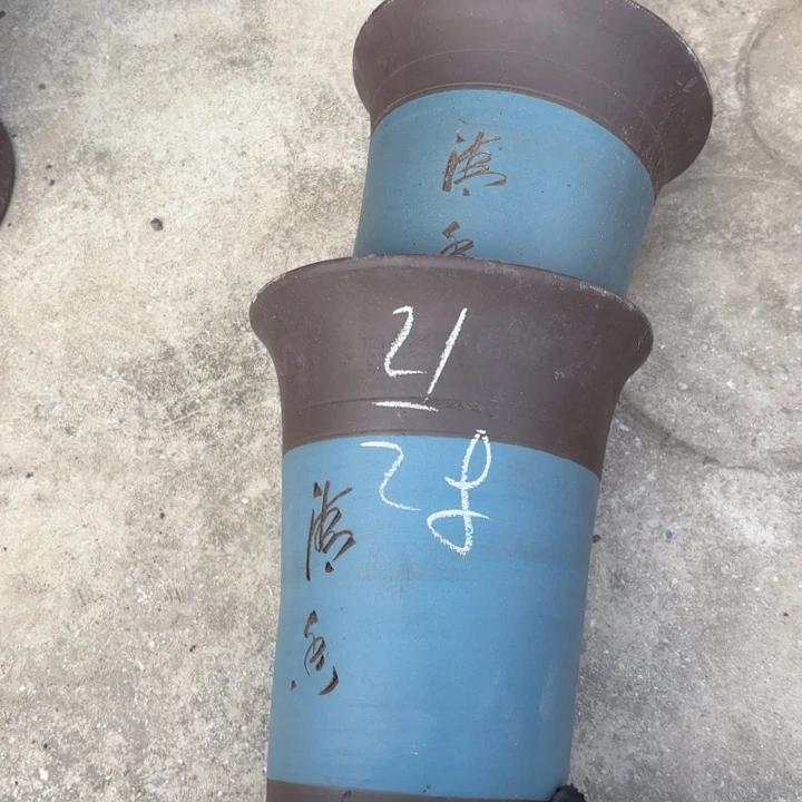 紫砂花盆紫砂的花