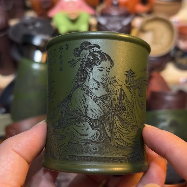 茶杯紫砂宜兴紫砂主人杯