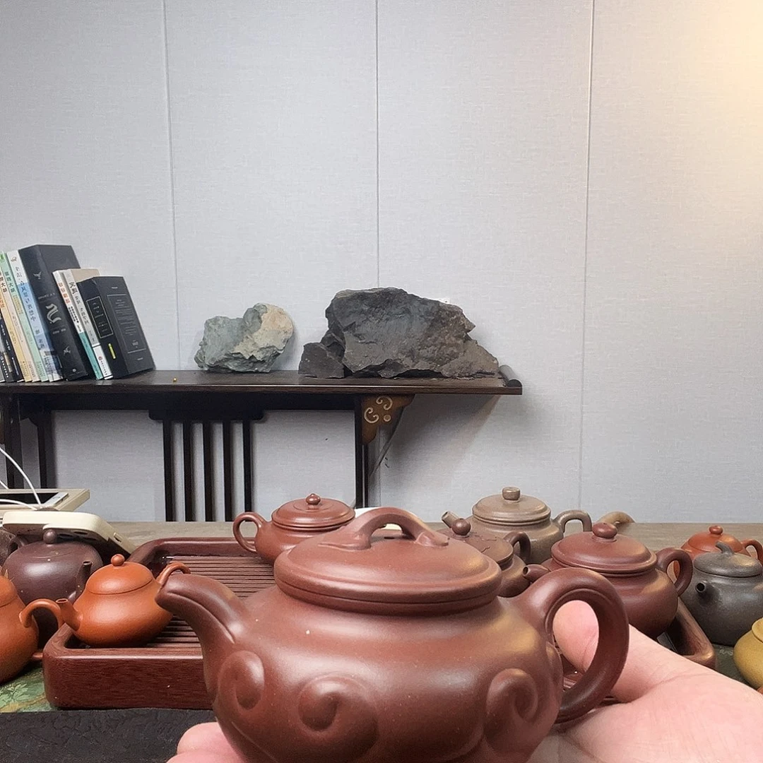 紫砂茶壶過*愙如意仿古