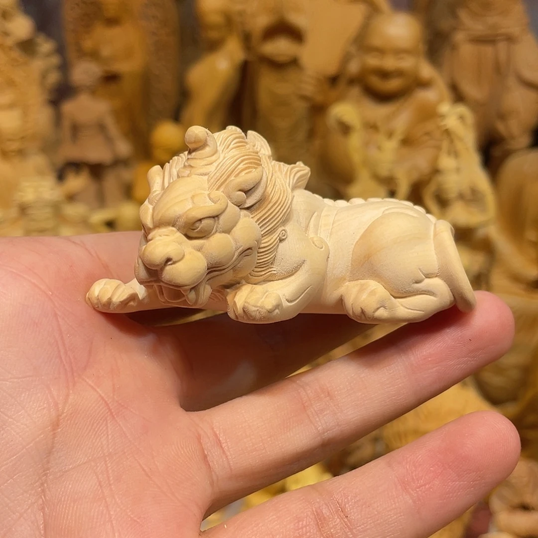 黄杨木小瑕疵貔貅