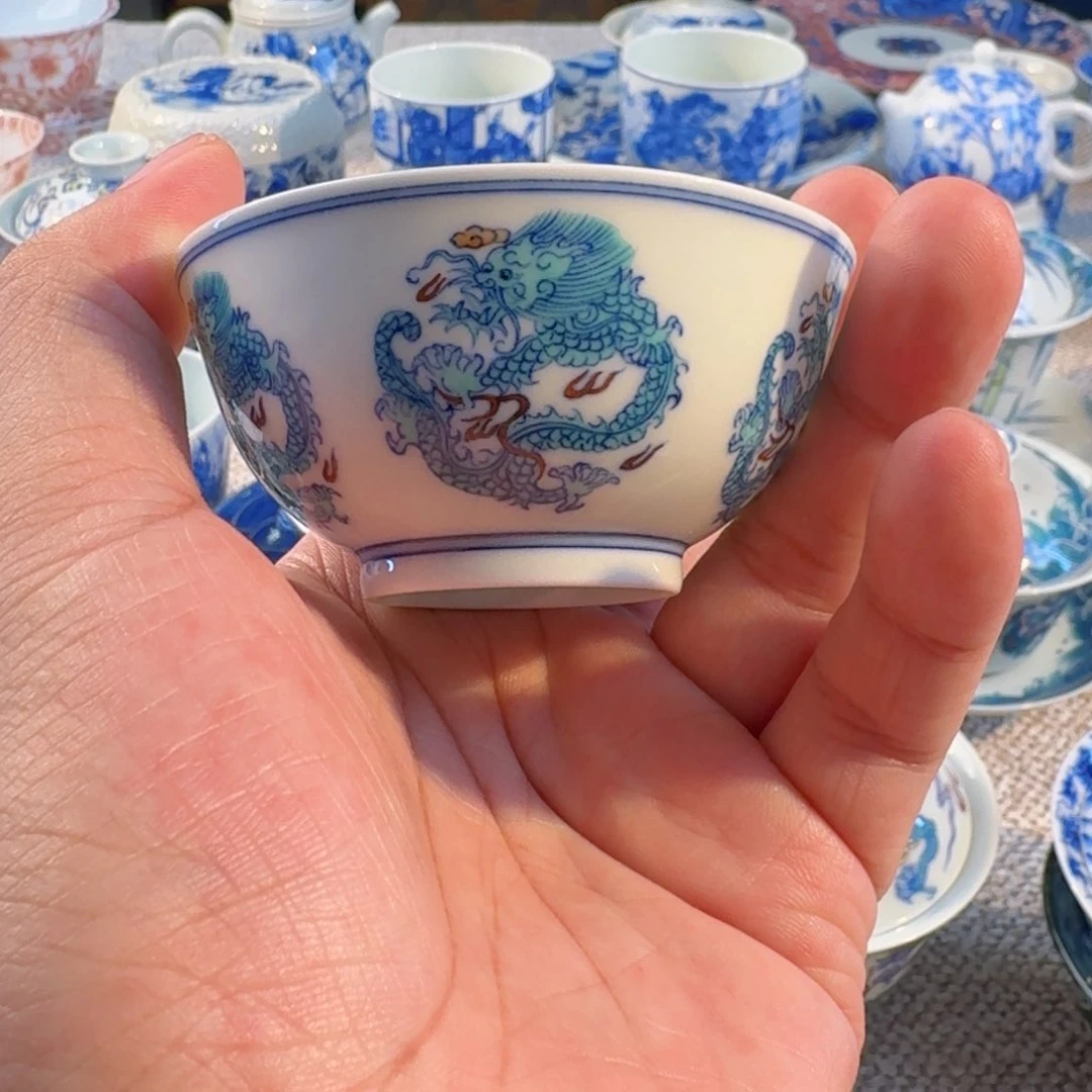 杯豌*?两件套，盖碗加杯子