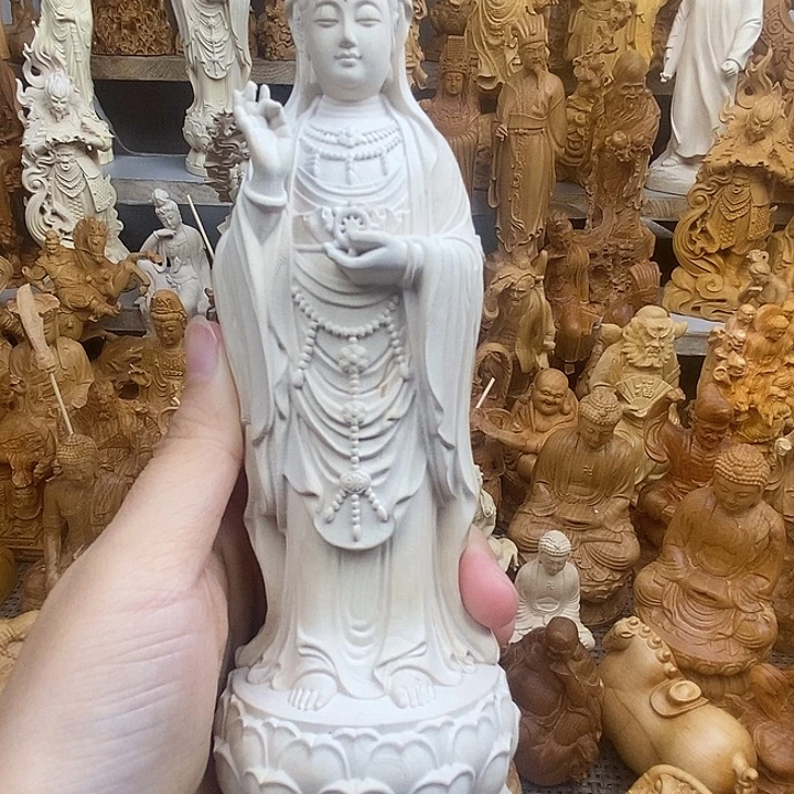 寿***贤柏木（崖柏）南海观音