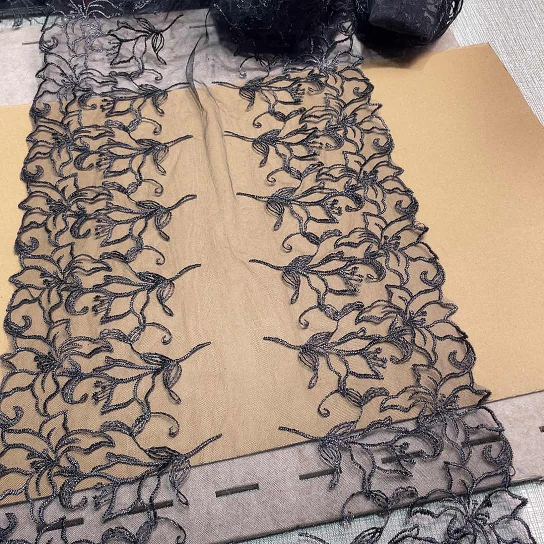 无纺布直播链接花边装饰