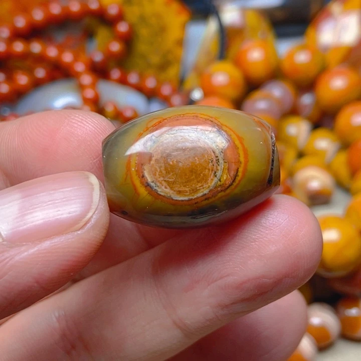 玛瑙/玉髓未镶嵌吊坠