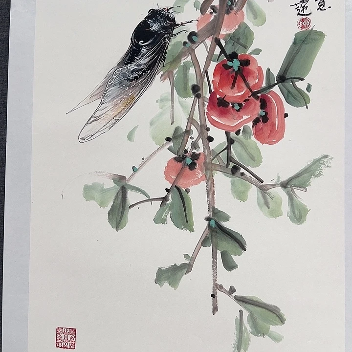 国画书画作品多次