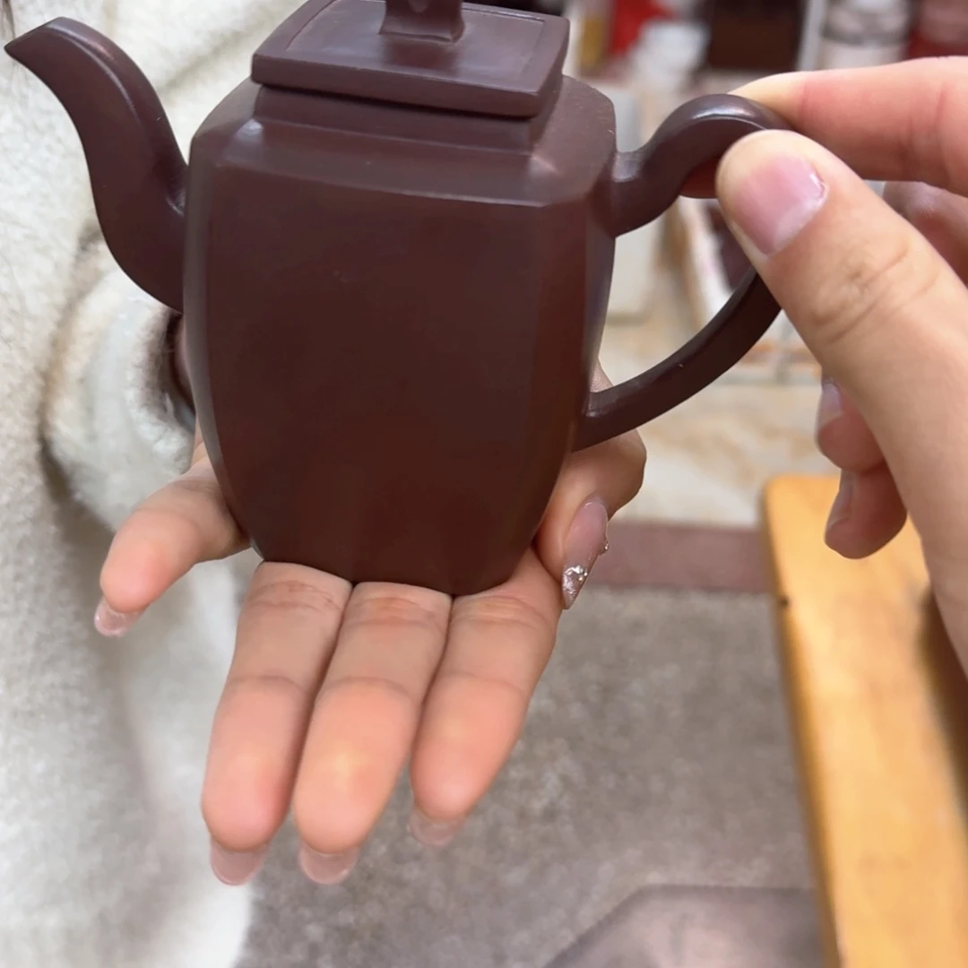 紫砂茶壶紫砂壶高四方260cc