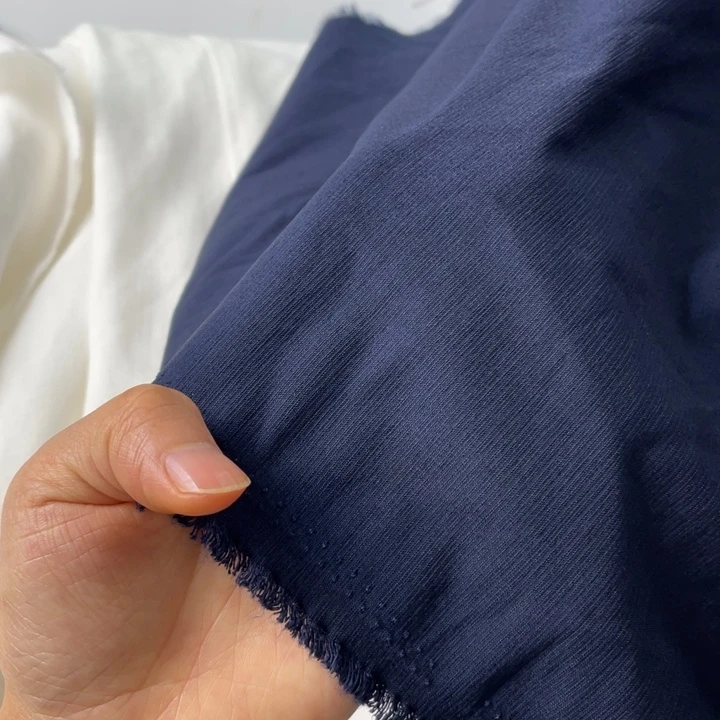 天丝（莱赛尔纤维）藏青色弹力罗马2米