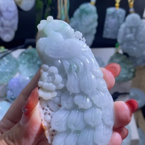 【闪购商品】颈饰未镶嵌翡翠凤凰