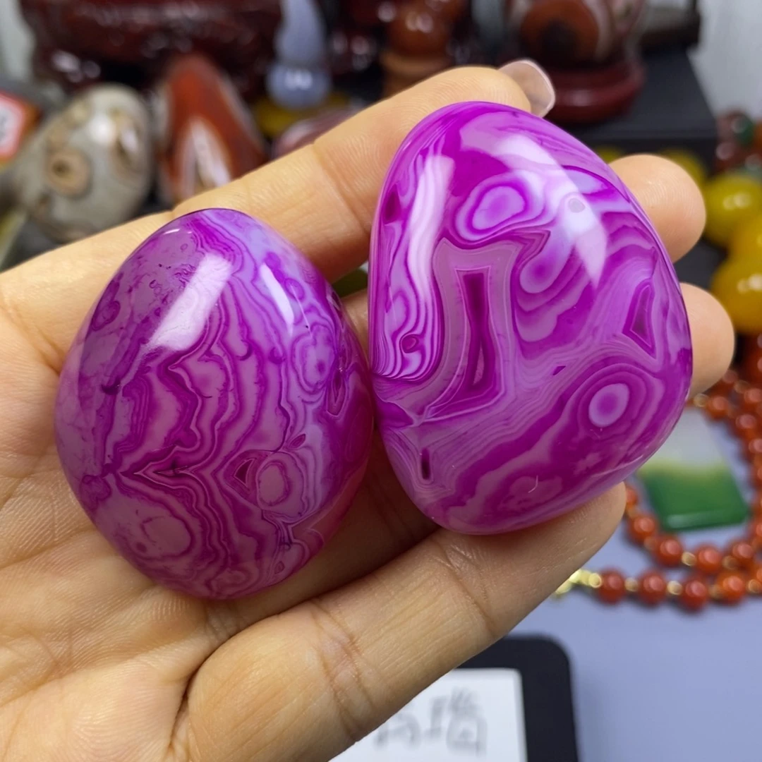 玛瑙/玉髓合金珠宝半成品