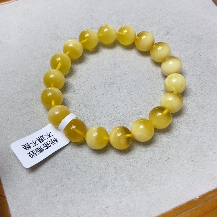 裸石蜜蜡未镶嵌手串