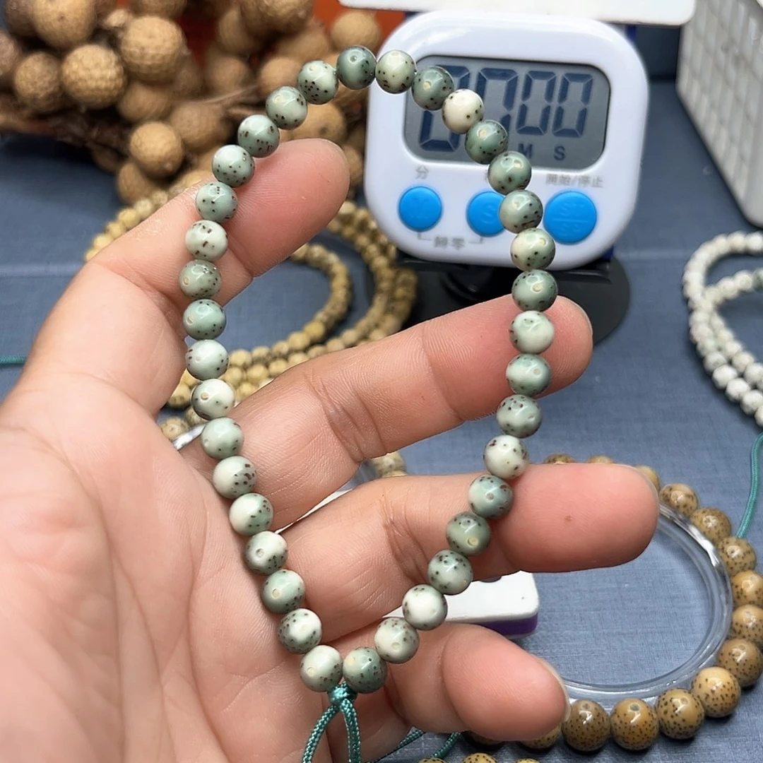 Ｇ*ᴊ星月菩提手串单圈7圆