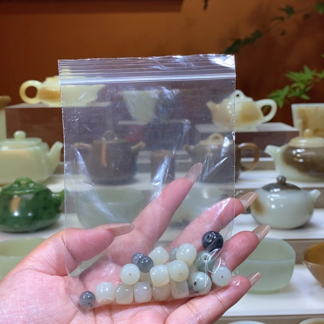 和田玉未镶嵌摆件L**7精品散珠