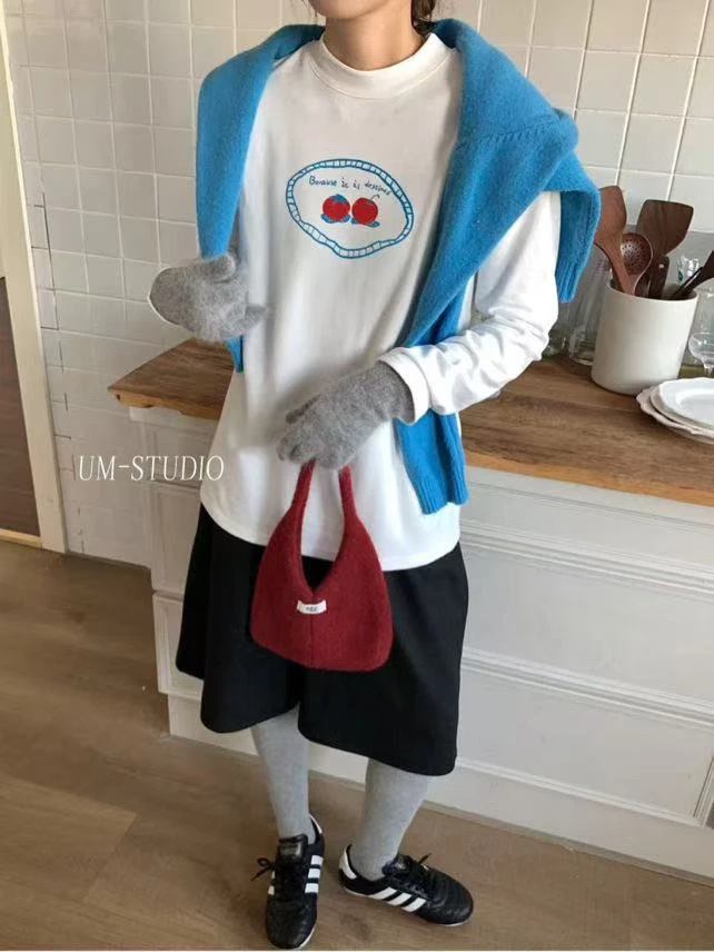 UM#619338#圆领长袖上衣 FL