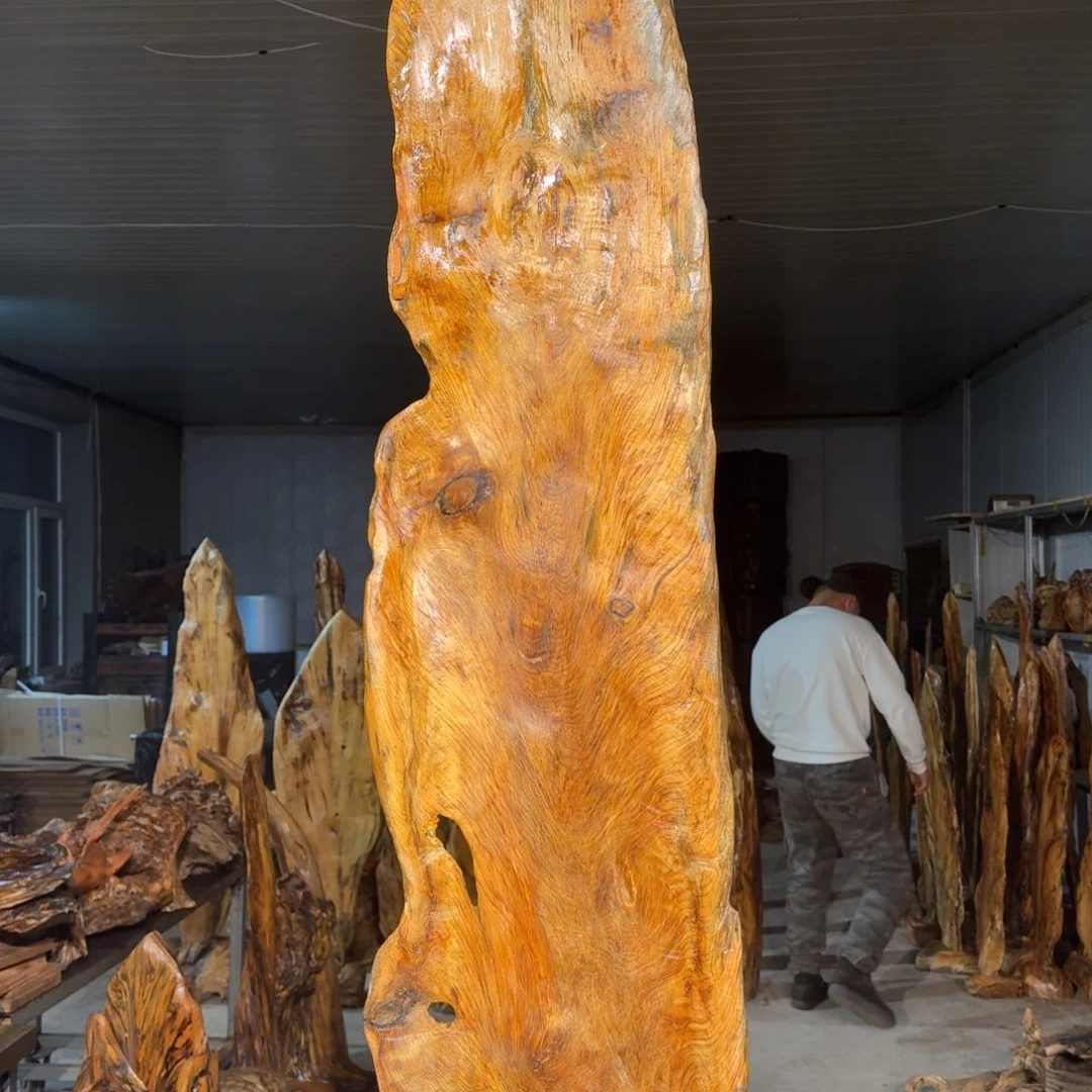 张***生木佳友琥珀木摆件7