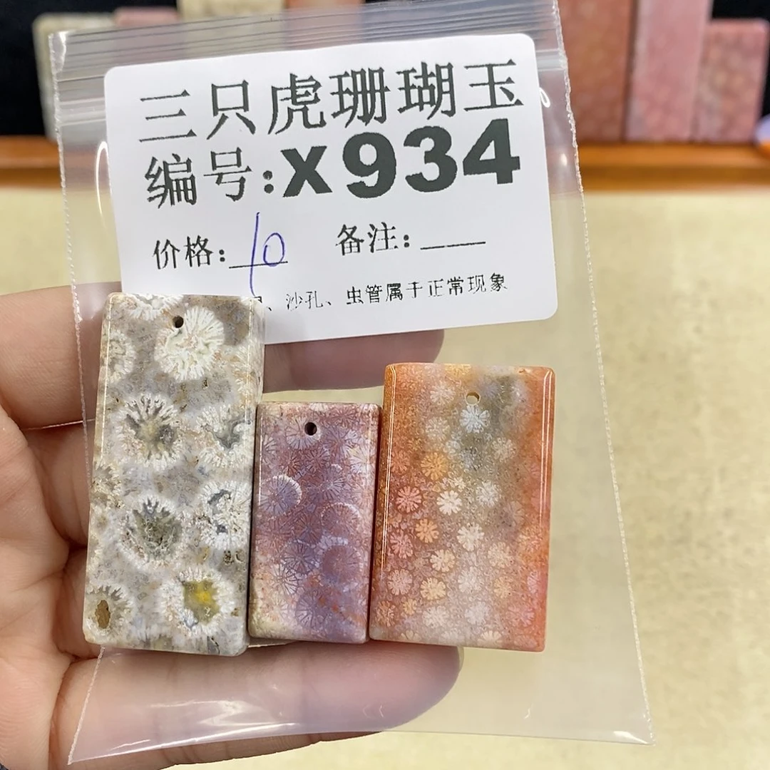 硅化珊瑚（珊瑚玉）1未镶嵌狻****۶