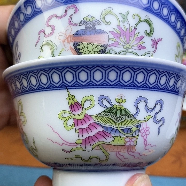 景德镇陶瓷藏式茶碗