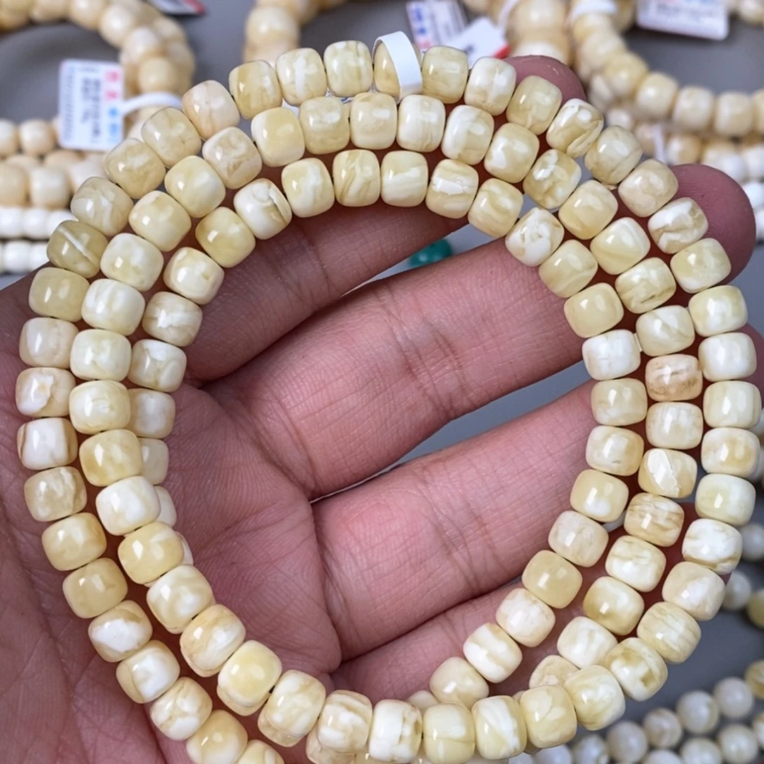 琥珀珠宝奇石未镶嵌7mm