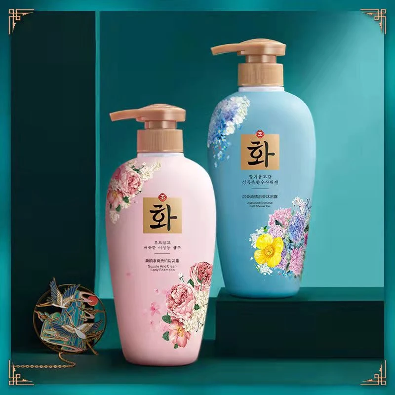 韩芬沉香动情沐浴露健康清洁持久留香净爽贵妇洗发水丰盈蓬松