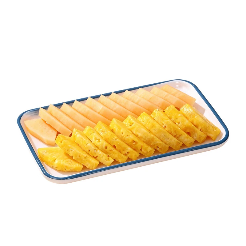 【鲜切双拼】黑钻菠萝+西州蜜瓜  原切360g