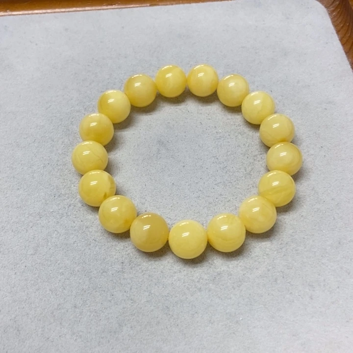 裸石蜜蜡未镶嵌手串