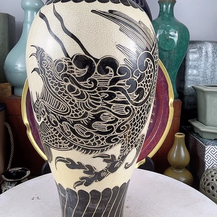 摆件手工制作陶瓷摆件