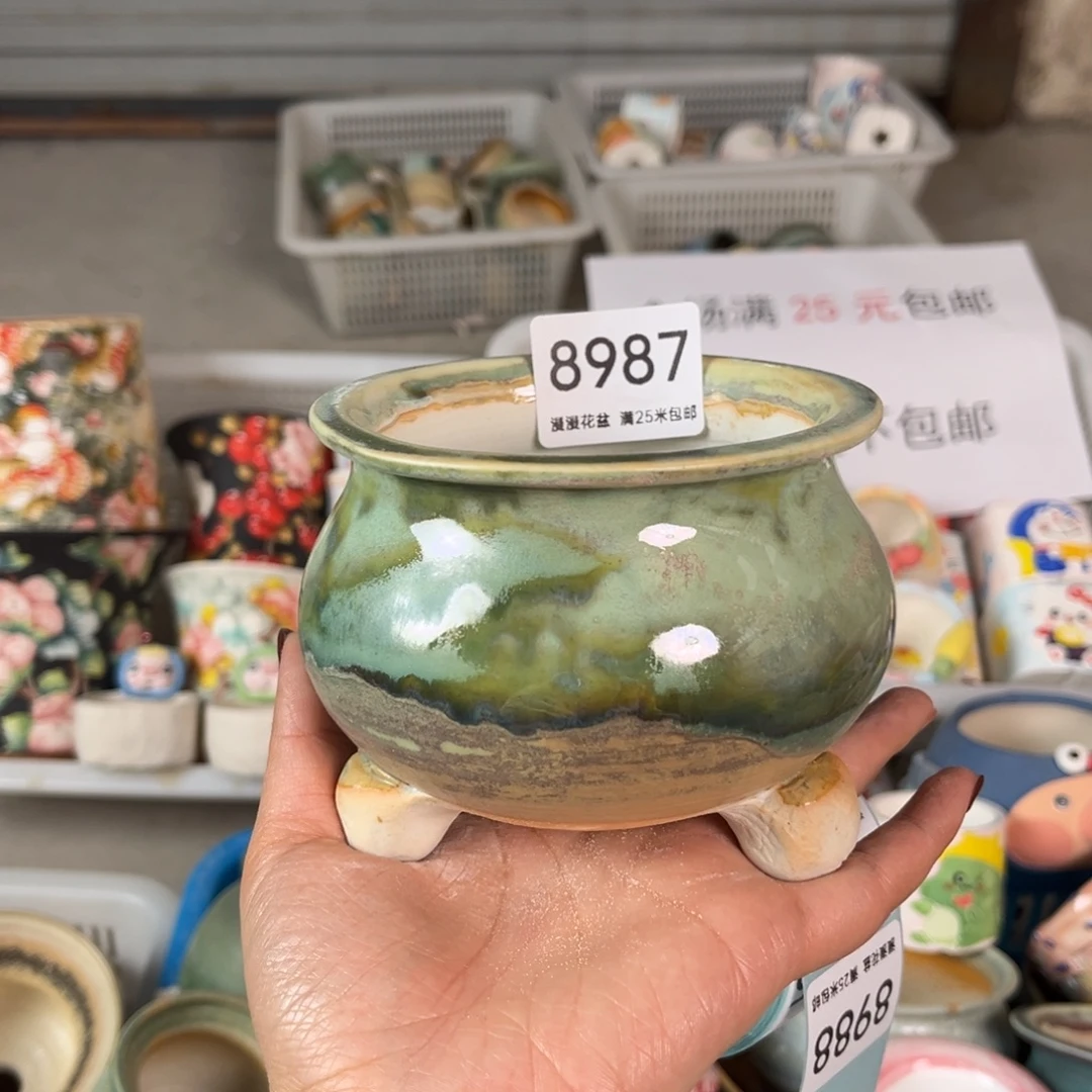 8987口9景德镇手工制作瑕疵