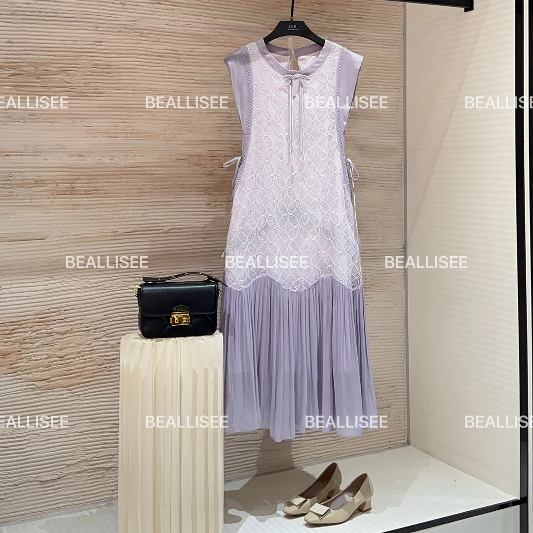 【宠粉价】度假风无袖显瘦国风系减龄时尚连衣裙气质宽松W-A315