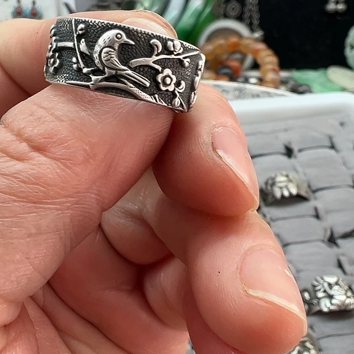 善***缘足银珐琅偏远地区不包邮