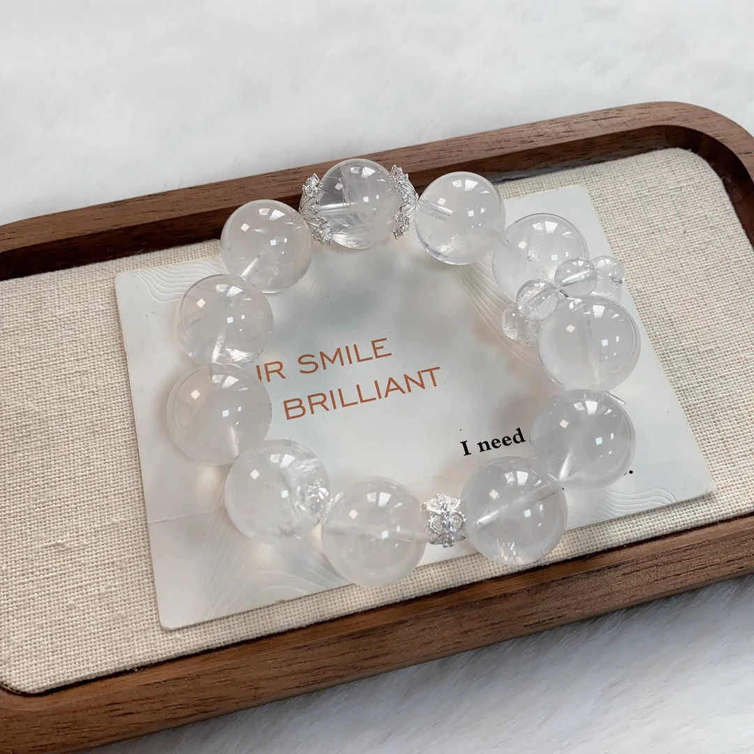 （拍2单）白水奶白百搭显白送礼时尚女款手串原创设计ZDYSJ00260